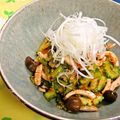ちわここ's cooksnap of when they made イカとゴーヤの中華風和え物.