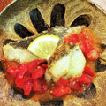 birdie's cooksnap of when they made 完熟トマトで！トマトソースのムニエル♪.