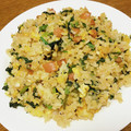 vabochan's cooksnap of when they made 我が家の定番♥和風ほうれんそう炒飯♥.