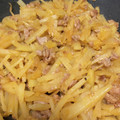 ハラクン's cooksnap of when they made 合い挽き肉とジャガイモの炒め物.