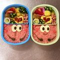 Chaaa_room's cooksnap of when they made Lippyリッピー＊時短　簡単　キャラ弁.