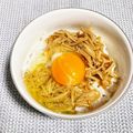 ぱんだーけいちゃん's cooksnap of when they made ✿卵かけごはん+なめたけ✿.