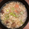 クックXDYYKY☆'s cooksnap of when they made とろみつき！かに玉豆腐の中華風スープ.