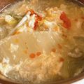 yuuuuuushi's cooksnap of when they made 白菜ときのこたっぷり♪♪酸辣湯風スープ.