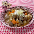 toraちゃん♪'s cooksnap of when they made 圧力鍋で簡単♡とろりんちょ♡もつ煮込み♡.