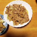 ダイエッターひさ子's cooksnap of when they made 豚肉と玉ねぎ炒め　昆布つゆと鰹節.