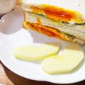 ☆あさ's cooksnap of when they made 目玉焼きサンド.