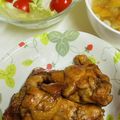 アップイエ's cooksnap of when they made お酢で柔らか！鳥手羽元のお酢煮.