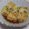 きらり流れ星's cooksnap of when they made 水切り豆腐の揚げ出し.