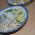 サオリ's cooksnap of when they made すだちとめんつゆdeさっぱりうどん.