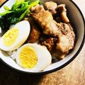 カズ形33's cooksnap of when they made 絶品♪豚丼☆角煮よりお手軽、ルーローハン.
