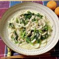クック7YH7SY☆'s cooksnap of when they made 【楽めし】ツナと法蓮草のクリーミィうどん.