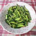 papepo☆'s cooksnap of when they made きゅうりの細切り炒め.