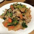 いつきらりおん's cooksnap of when they made シャキッ♪大根と豚肉のしょうが味噌炒め.