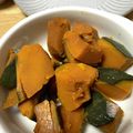 Malonie123's cooksnap of when they made 副菜の王道　かぼちゃの煮物.