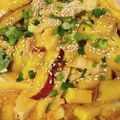 AiRinka's cooksnap of when they made さつまいもと鶏胸肉のトッポギ風炒め.