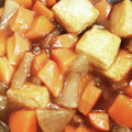 reracise's cooksnap of when they made 厚揚げと大根・人参の中華風煮物.