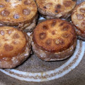 クックC4DBLD☆'s cooksnap of when they made れんこんの照りてりはさみ焼き.