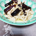 めみたん☆'s cooksnap of when they made 茄子と鶏胸肉の和え物☆わさびだしマヨ.