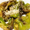 seacomet's cooksnap of when they made 朝昼夕ピーマン（丸ごと）の蒸し焼き甘酢味.