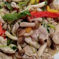 ☆tsukiko☆'s cooksnap of when they made 豚肉と豆苗の梅ポン炒め.