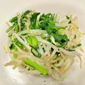 azbjbn's cooksnap of when they made もやしと春菊のナムル.