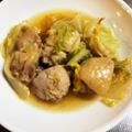 のえもゆ's cooksnap of when they made 鶏もも肉と白菜の煮物.