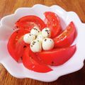やなぎだまこ's cooksnap of when they made トマトとモッツァレラチーズのカプレーゼ.