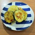 3yes's cooksnap of when they made ズッキーニのパン粉チーズ焼き.