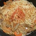 クックM6DK2O☆'s cooksnap of when they made ピリ辛うどん♪.