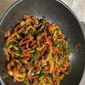 マイノート's cooksnap of when they made 青椒肉絲.