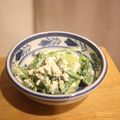 みるく茶's cooksnap of when they made 小松菜と豆腐のみそマヨサラダ.