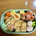 チエティー's cooksnap of when they made 絶体絶命！ミニオンVS恐竜 キャラ弁.