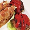 あまね's cooksnap of when they made お父さんの椎茸入りハンバーグ.