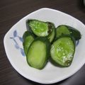 きらり流れ星's cooksnap of when they made きゅうりの塩こんぶ漬け.