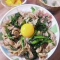 そらてんママ's cooksnap of when they made スタミナ豚丼.