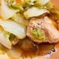 はにーくろーばー's cooksnap of when they made 鶏肉と白菜の照り煮.