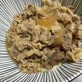 クックH86AFM☆'s cooksnap of when they made 甘じょっぱ肉旨❤冷やし牛すき月見うどん❤.