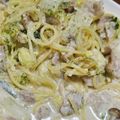 サカサ嫁's cooksnap of when they made 豚バラと白菜の和風パスタ.
