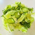 azbjbn's cooksnap of when they made キャベツの塩もみ.