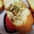 みかん2017's cooksnap of when they made きのこonバゲット.