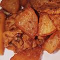 ❋たんぽぽ❋'s cooksnap of when they made 大根と豚肉のにんにく味噌炒め.