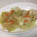 きらり流れ星's cooksnap of when they made 時短☆レタスのオイスターソース炒め♪.