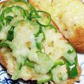 まぶたん's cooksnap of when they made じゃこピー☆チーズトースト.