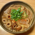 さすらい's cooksnap of when they made 旬野菜！白菜と大根とちくわの煮付け.