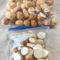 かっちゃん杉's cooksnap of when they made 大量の里芋はカットして冷凍！.