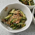 みちゃこmisako's cooksnap of when they made 作り置き、きゅうり、ツナの胡麻和え.