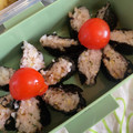 クック49L4Ho☆'s cooksnap of when they made 海苔巻かず◎お花型ご飯◎お弁当に♪.