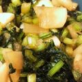やままんま's cooksnap of when they made あと1品！ご飯の友にカブの葉丸ごと甘辛煮.