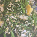 hebotin's cooksnap of when they made 簡単春菊の卵とじ.